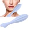 Silicone Massage Roller Handheld Face Roller Massage for Promoting Circulation Face Eyes Blue view 4
