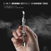 FERYES Elegant Precision Cuticle Pusher & Nail Cleaner - Dual-Ended Cuticle Stick Stainless Steel Cuticle Tool for Flawless Nail Care view 2