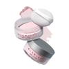 Pink Translucent Setting Powder, Shimmer Setting Powder Waterproof Oil Control Tone-up Face Powder Highlighter Makeup Finishing Long-Lasting Loose Shimmer Powder (02# Pink, 0.21Oz) view 1