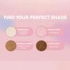 Pink Translucent Setting Powder, Shimmer Setting Powder Waterproof Oil Control Tone-up Face Powder Highlighter Makeup Finishing Long-Lasting Loose Shimmer Powder (02# Pink, 0.21Oz) view 4