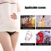 XQZMZSCP Fake Pregnancy Belly,Lifelike Skin Color Silicone Fake Baby Belly 3-10 Months,Artificial Bump Tummy Pregnant Belly,Great for Photography (5months) view 2