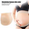 XQZMZSCP Fake Pregnancy Belly,Lifelike Skin Color Silicone Fake Baby Belly 3-10 Months,Artificial Bump Tummy Pregnant Belly,Great for Photography (5months) view 3