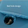 ERoomQ Massage Table Skirt Bed Cover with Hole, Coral Velvet Beauty Bed Cover Four-Piece Crystal Velvet Winter Warm High-end Home Simple Luxury Massage Bed Sleeve (Purple 70 * 190cm) view 4