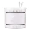 200 Counts Cotton Swabs Natural Double Tipped Organic Cotton Buds Cruelty-Free Ear Swabs A02 view 1
