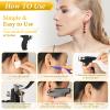 Professional Ear Piercing Gun Tool Set, Reusable Ear Piercing Machine with Colorful Crystal Earrings Set for At Home Salon Earlobe Cartilage Helix Tragus Piercing Tool Kit view 4