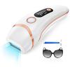 AMOTAOS Laser Hair Removal for Women and Men, Ice Cooling 3-In-1 IPL Hair Removal Device, Safe At-home Long-lasting Hair Regrowth Reduction, Suitable for Face, Armpits, Bikini Line, Legs view 1