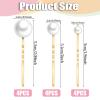 12 Pcs Pearl Bobby Pins for Hair Gold Pearl Hair Pins Wedding Pearl Hair Pins Pearl Hair Accessories for Brides Bridesmaid Women Girls Decorative Hair Pins(3 Sizes) view 2