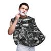 YQxwJL Retro Cool Camera Collection Print Beard Bib Apron, Shaving Apron For Dad, Men'S Hair Catcher For Shaving Best Gifts For Dad view 1