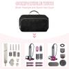Fasrom Travel Carrying Case Compatible with Shark Flexstyle Hair Dryer, Hair Tool Organizer Bag Compatible with Dyson Airwrap and Straightener, Black view 3