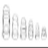 0.15 oz Clear Glass Thick Wall Cosmetic Jars (Bulk), Caps NOT Included view 1