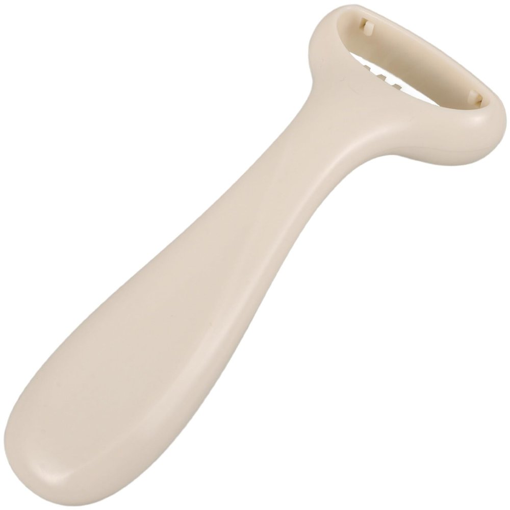 Beavorty Manual Body Hair Trimmer Portable Hair Remover for Women for Legs Armpits and Bikini for Travel and Shower Use Almond