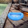 POPETPOP Inflatable Pool Foot Bath Tray for Soaking Feet Basin for Cleaning and Grass for Above Ground Pools and Spas view 2