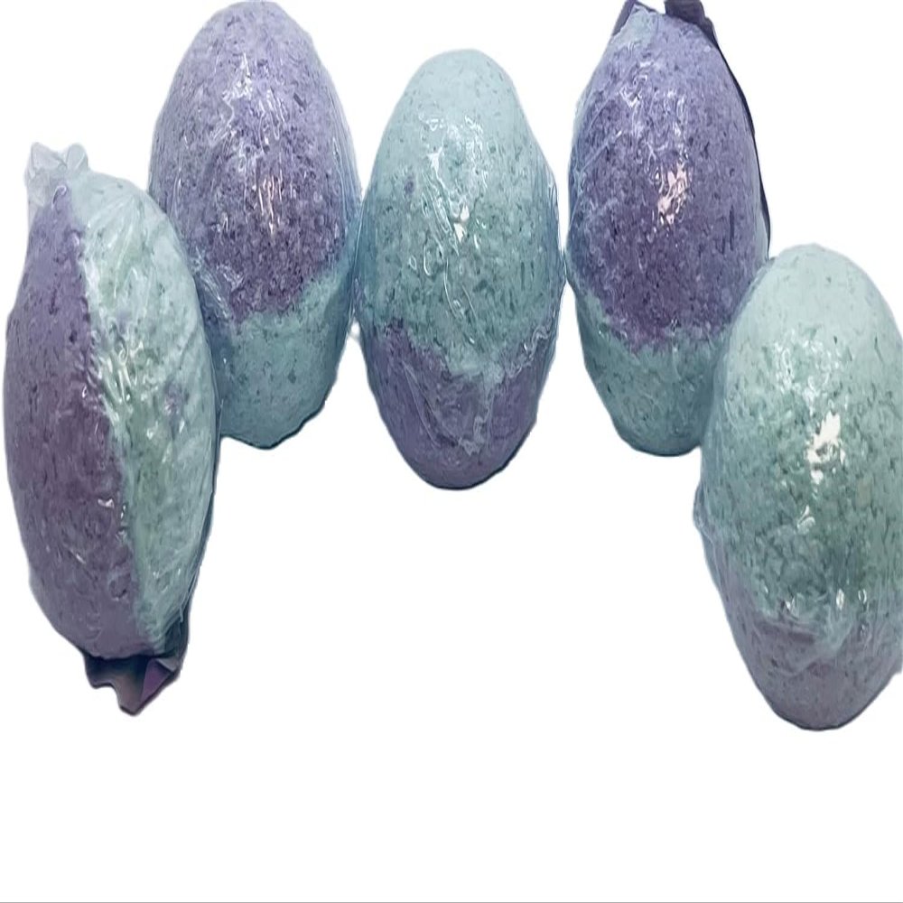 Moisturizing Bath Bombs, Variety of Scents and Sizes, Colorful (Wisteria & Lilac, Medium)