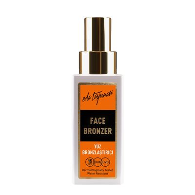 Eda Tapnar Gradual Face Tanning Lotion Bronzing Face Tanner with DHA, Ceramide NP & Phospholipids I Natural Glow Face Bronzer Lotion I Streak-Free Application I 50ml / 1.7 fl oz