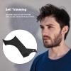 Beard Shaper, Beard Lineup Tool Beard Grooming Toolkit Includes Beard Shaping Stencil with 4 Barber Pencils for Home Use and Travel (Black) view 3