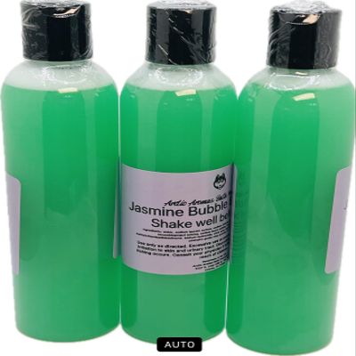 Bubble Bath, Assorted Scents and Colors, 2 oz and 8 oz Bottles (Jasmine, Large)