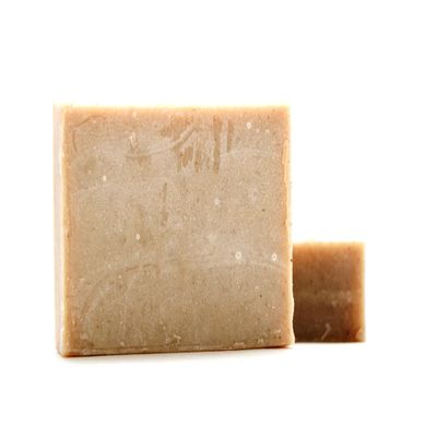 Elegant rose Boutique Coconut Free Honey Oatmeal Face & Body Bar, Unscented Facial Cleansing Bar