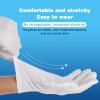 APLZGMG 7Pair White 100% Cotton Gloves for Eczema and Dry Hands - Moisturizing Gloves SPA Overnight - Breathable Sleeping Gloves view 4