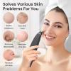 Diamond Microdermabrasion Machine, UNOISETION Rechargeable Micro Dermabrasion Facial Tool with 12 Diamond Tips, Blackhead Remover for Home Travel view 2