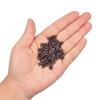 1000 Pcs Hair Extensions Micro Rings Links Beads Silicone Lined Copper Ring 3.5 mm Hair Beads for Hair Extensions (3.5mm Brown) view 4