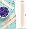 Tress Wellness Craft Sticks, Popsicle sticks, Premium Splinter-Free Wooden Sticks for Waxing, Wax Stick for Body and Face Waxing, 140 pieces view 2