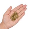 1000 Pcs Hair Extensions Micro Rings Links Beads Silicone Lined Copper Ring 3.5 mm Hair Beads for Hair Extensions (3.5mm Dark Blonde) view 4