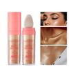 3 Color Highlighter Powder Makeup,Brighten Body,Long-Lasting,Glitter,Shimmer, for Face and Eye Pearlescent Highlight Powder Makeup,with Beautiful Shiny Finish (03#Bronze, 1.7 Ounce (Pack of 1)) view 4