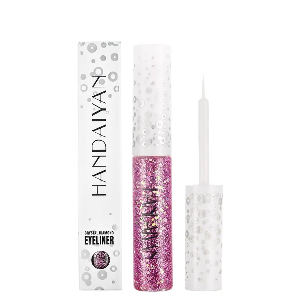 Glittering Eye Liner Liquid Glitter Eyeliner Shimmer Quick-drying Waterproof Glitter Rainbow Eyeliner Eyeshadow for Party Festival Eye Makeup with Beautiful Shiny Finish(11#, 0.5 Ounce (Pack of 1))