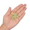 1000 Pcs Hair Extensions Micro Rings Links Beads Silicone Lined Copper Ring 3.5 mm Hair Beads for Hair Extensions (3.5mm Blonde) view 4