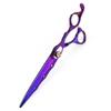 Hair Cutting Scissors, 7 Inch Professional Japan 440c Steel Purple Flame Gem Hair Scissors Cutting Barber Tools Haircut Thinning Shears Hairdresser Scissors view 4