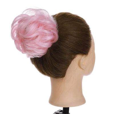NinthAvenue Basics Women Synthetic Scrunchy Hair Bun With Elastic Band Messy Bun Hair Chignon Hairpiece Updo Hair Accessories