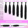 IDN BEAUTY Human Braiding Hair 20 Inch 50g Bulk Boho Hair For Braiding Deep Wave Natural Black Bulk Human Hair For BoHo Braids No Weft 15A Vietnam Virgin Braiding Hair view 4