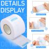 Yilloog 1000 Strips 10 Rolls Disposable Barber Paper Haircutting Neck Strips Hairdressing Stretchy Neck Band Neck Paper Tissue for Barber Hair Cutting Styling Salon Accessories Supplies view 2