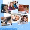 Yilloog 1000 Strips 10 Rolls Disposable Barber Paper Haircutting Neck Strips Hairdressing Stretchy Neck Band Neck Paper Tissue for Barber Hair Cutting Styling Salon Accessories Supplies view 4