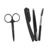 Beavorty Stylish Eyebrow Trimming Kit Scissors Tweezers Brush Razor Compact for Travel for Friends Family view 1