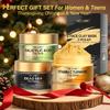 Facial Clay Mask Set - Vitamin C Turmeric Face Mask, Dead Sea Mud & Salicylic Acid (BHA) Mask for Pores Cleansing, Blackheads, Dark Spots, Brightening, Face Masks Skincare Gift for Women, 2.82 oz each view 2
