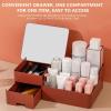 KELINFONG Makeup Bag - Large Capacity Plastic Cosmetic Organizer for Countertop & Dresser view 4