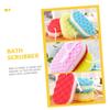 NOLITOY 8pcs Bath Scrubbers Comfortable Body Sponges for Adults Exfoliating Loofah for Daily Use for Relaxing Showers Strong Cleaning Ability view 2