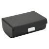 Beautyflier Large Lipstick Case with Mirror, Womens PU Leather Lipstick Case Holder for Purse with Mirror Rectangle Makeup Travel Cases, Women's Portable Lipstick Pouch Travel Cosmetic Case (Black) view 1