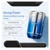 Electric Shaver Mini Portable Travel Single Head Razor Automatic Small Steel Cannon Beard Razor Full Body Washable Compact Men's Car Charging Small RP-MA09 C [with Storage Bag] Gradient Blue Ordinary view 2