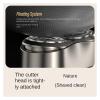 MQIQ Electric Shaver Men's Stainless Steel Original Fully Automatic Razor Student Portable Beard Shaver RS820 (1 Pack) view 3
