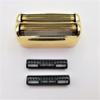 SCUKKBG 1X Foil & 2X Blades Cutter Replacement For FoilFX02#FXRF2G FXFS2G FXRF2 Razor Shaver Gold view 2