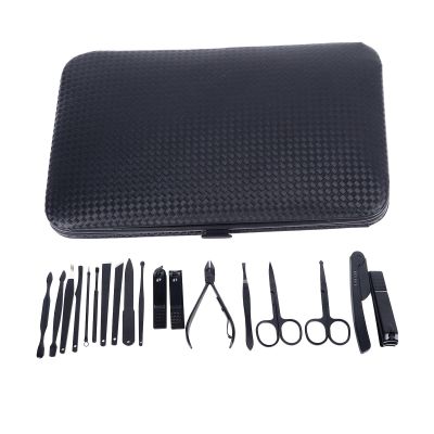 18Pcs Nail Clipper Set, Manicure Kit Pedicure Kit, Professional Stainless Steel Manicure Pedicure Kit Care Tools
