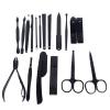 18Pcs Nail Clipper Set, Manicure Kit Pedicure Kit, Professional Stainless Steel Manicure Pedicure Kit Care Tools view 3