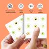 EMO PATCH Acne Pimple Patches for Face 54 Count with Mirror Case for Day & Night Use - Hydrocolloid Pimple Pads, Emoji-Themed Blemish Dots, Clear Skin Treatment (Emoji) view 4
