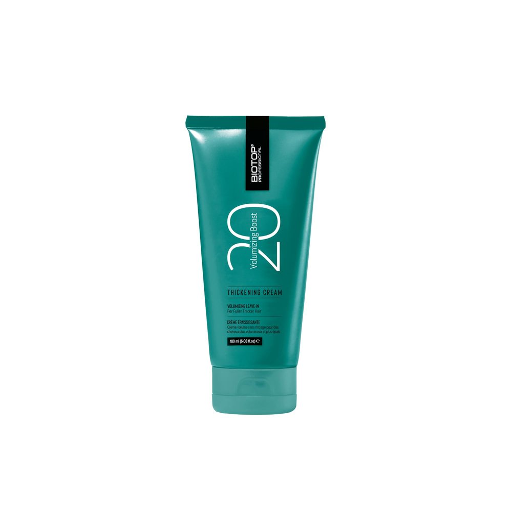 Biotop Professional 20 Volumizing Boost Hair Cream - Nourishing Hair Styling Cream for Lightweight Volume & Long-Lasting Humidity Protection - Infused with Green Tea Extract & Citric Acid (6.08 Oz)