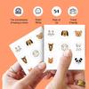EMO PATCH Acne Pimple Patches for Face 54 Count with Mirror Case for Day & Night Use - Hydrocolloid Pimple Pads, Emoji-Themed Blemish Dots, Clear Skin Treatment (Animal) view 4