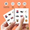 EMO PATCH Acne Pimple Patches for Face 54 Count with Mirror Case for Day & Night Use - Hydrocolloid Pimple Pads, Emoji-Themed Blemish Dots, Clear Skin Treatment (USA) view 4