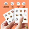 EMO PATCH Acne Pimple Patches for Face 54 Count with Mirror Case for Day & Night Use - Hydrocolloid Pimple Pads, Emoji-Themed Blemish Dots, Clear Skin Treatment (Dog) view 4