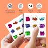 EMO PATCH Acne Pimple Patches for Face 54 Count with Mirror Case for Day & Night Use - Hydrocolloid Pimple Pads, Emoji-Themed Blemish Dots, Clear Skin Treatment (Feel Text) view 4